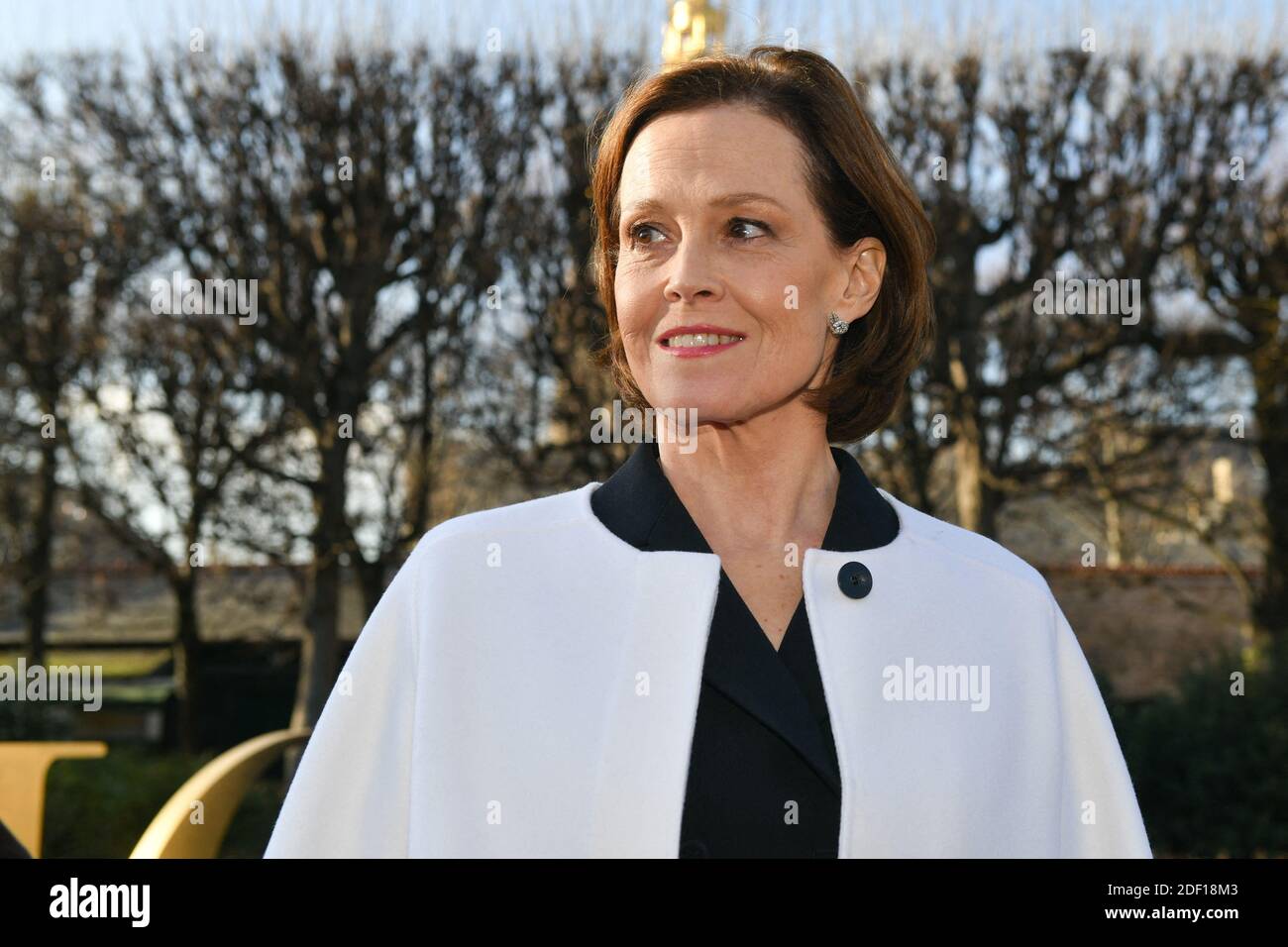 Sigourney Weaver attends the Dior Haute Couture Spring/Summer 2020 show