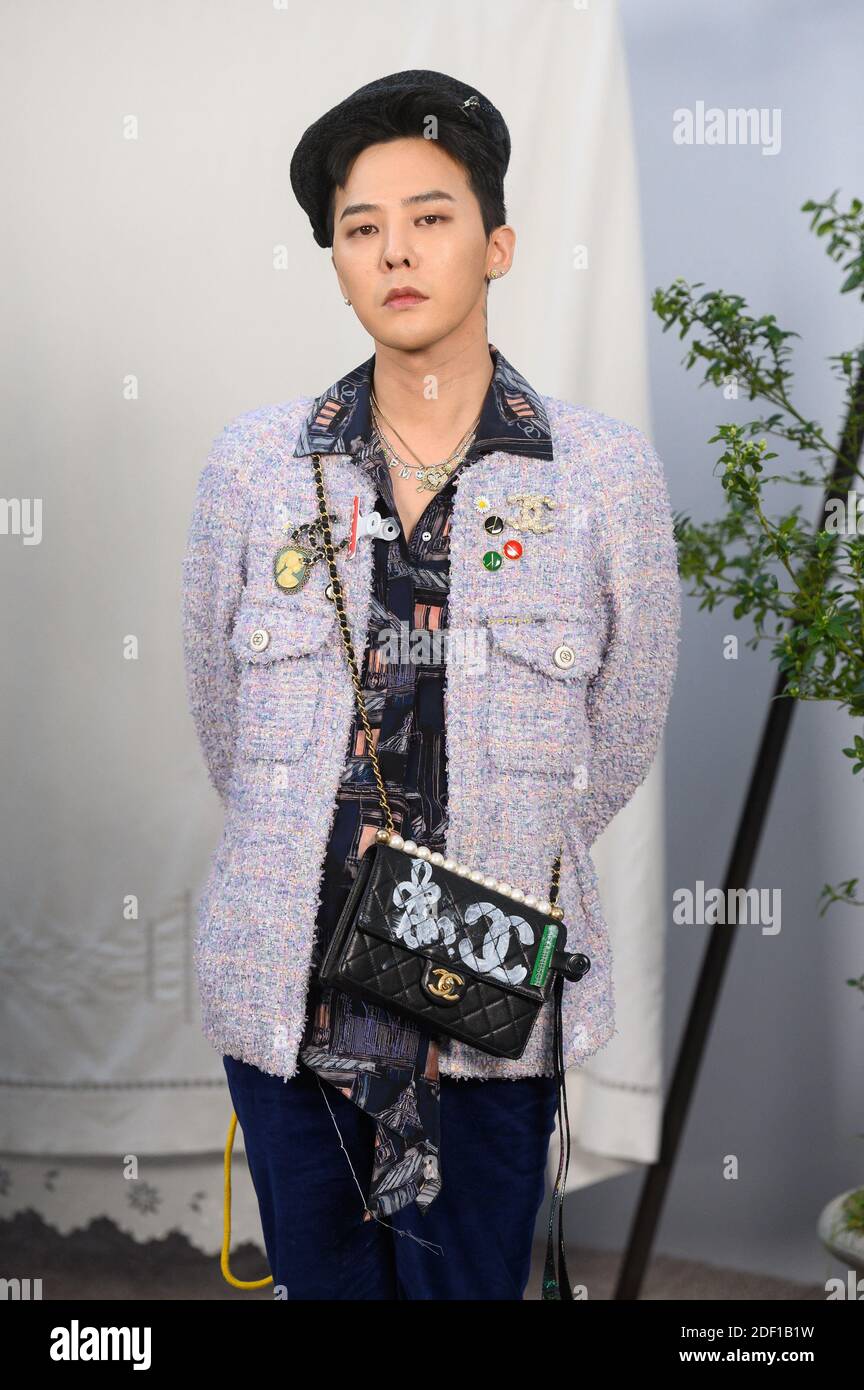 G-Dragon attends the Chanel Haute Couture Spring/Summer 2020 show as part  of Paris Fashion Week on January 21, 2020 in Paris, France. Photo by  Laurent Zabulon/ABACAPRESS.COM Stock Photo - Alamy