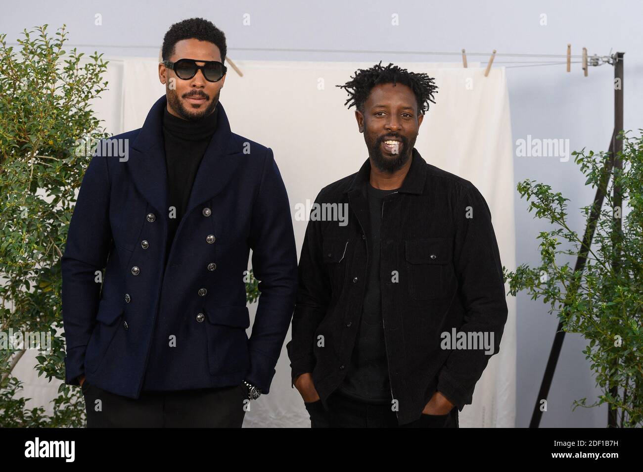 Ladj Ly and Djebril Zonga attend the Chanel Haute Couture Spring Summer 2020 show as part