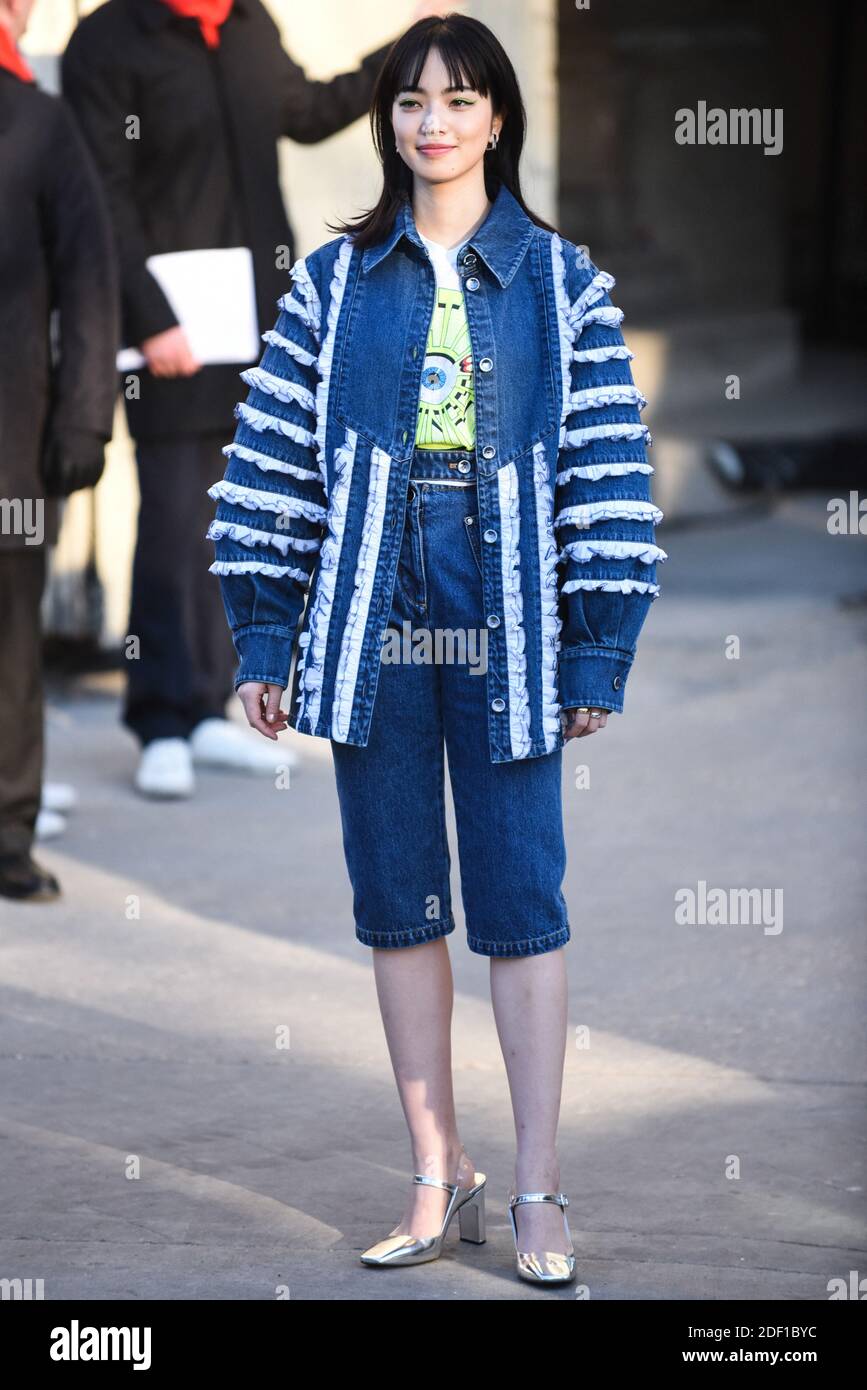 Nana Komatsu attends the Chanel Haute Couture Spring/Summer 2020 show as  part of Paris Fashion Week on January 21, 2020 in Paris, France. Photo by Julie  Sebadelha/ABACAPRESS.COM Stock Photo - Alamy