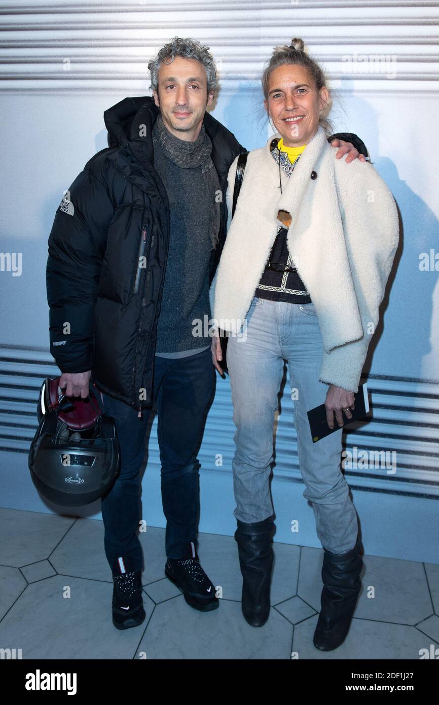 Jerome Dreyfuss and Isabel Marant attending the last Jean-Paul Haute Couture Spring/Summer 2020 show as part of Paris Fashion Week in Paris, January 22, 2020. Photo by Aurore Marechal/ABACAPRESS.COM