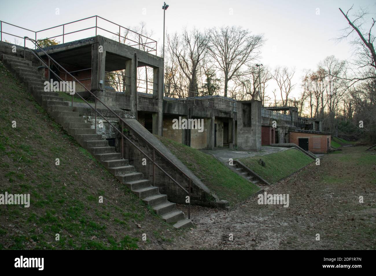 Battery Mount Vernon, Fort Hunt Park, Alexandria, VA Stock Photo Alamy