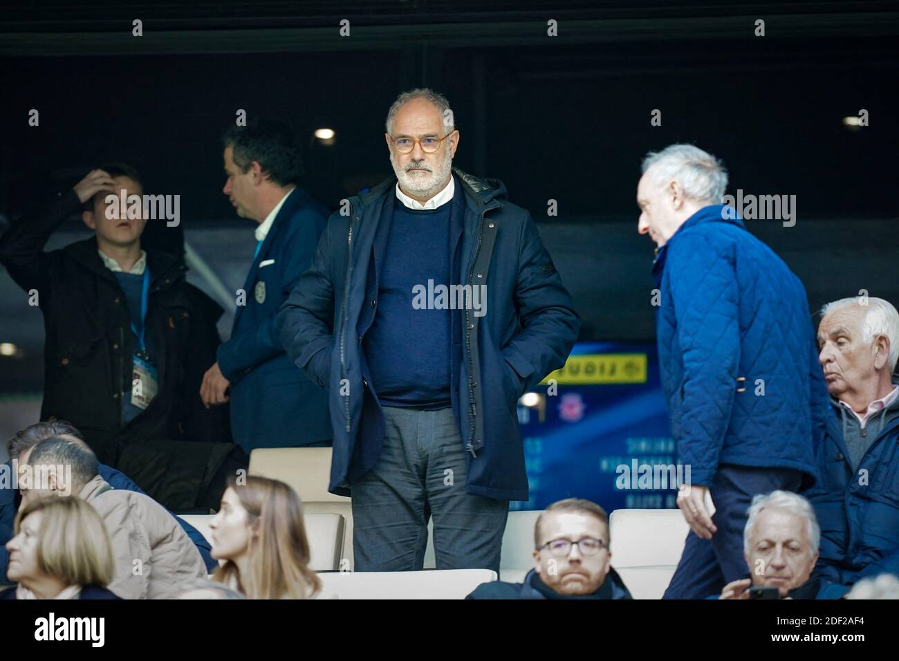 Andoni Zubizarreta (OM) during the French Ligue 1 football match between Olympique de Marseille and Toulouse Football Club at the Orange Velodrome, in Marseille, France on February 08, 2020. Photo by Julien Poupart/ABACAPRESS.COM Stock Photo