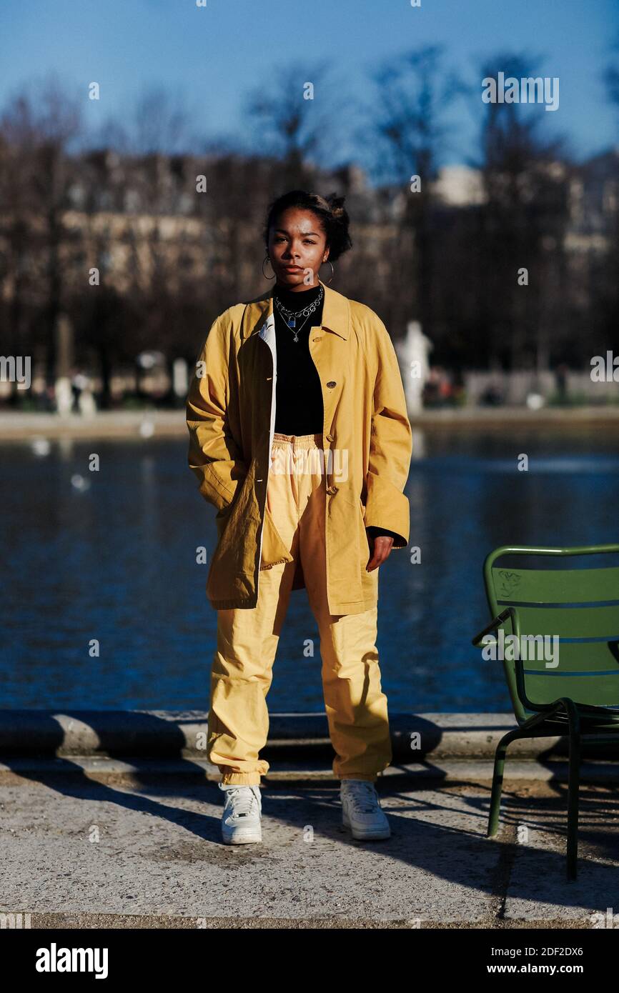 Street style, Pop Smoke arriving at Louis Vuitton Fall Winter 2020-2021  Menswear show, held at Jardin des Tuileries, Paris, France, on January 16,  2020. Photo by Marie-Paola Bertrand-Hillion/ABACAPRESS.COM Stock Photo -  Alamy