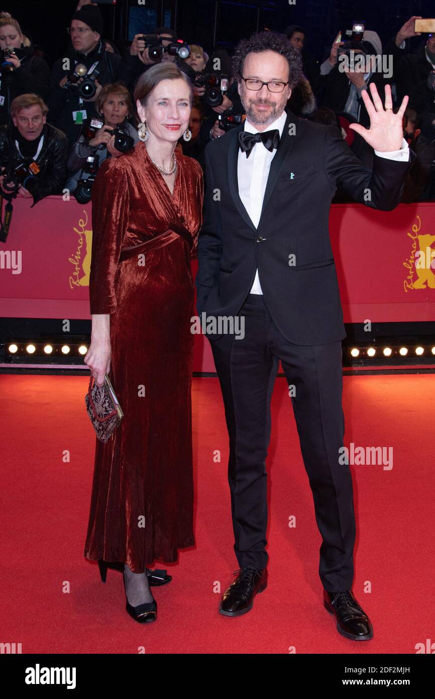 Mariette Rissenbeek et Carlo Chatrian attending the Opening Ceremony of the 70th Berlinale (Berlin International Film Festival) in Berlin, Germany on February 20, 2020. Photo by Aurore Marechal/ABACAPRESS.COM Stock Photo