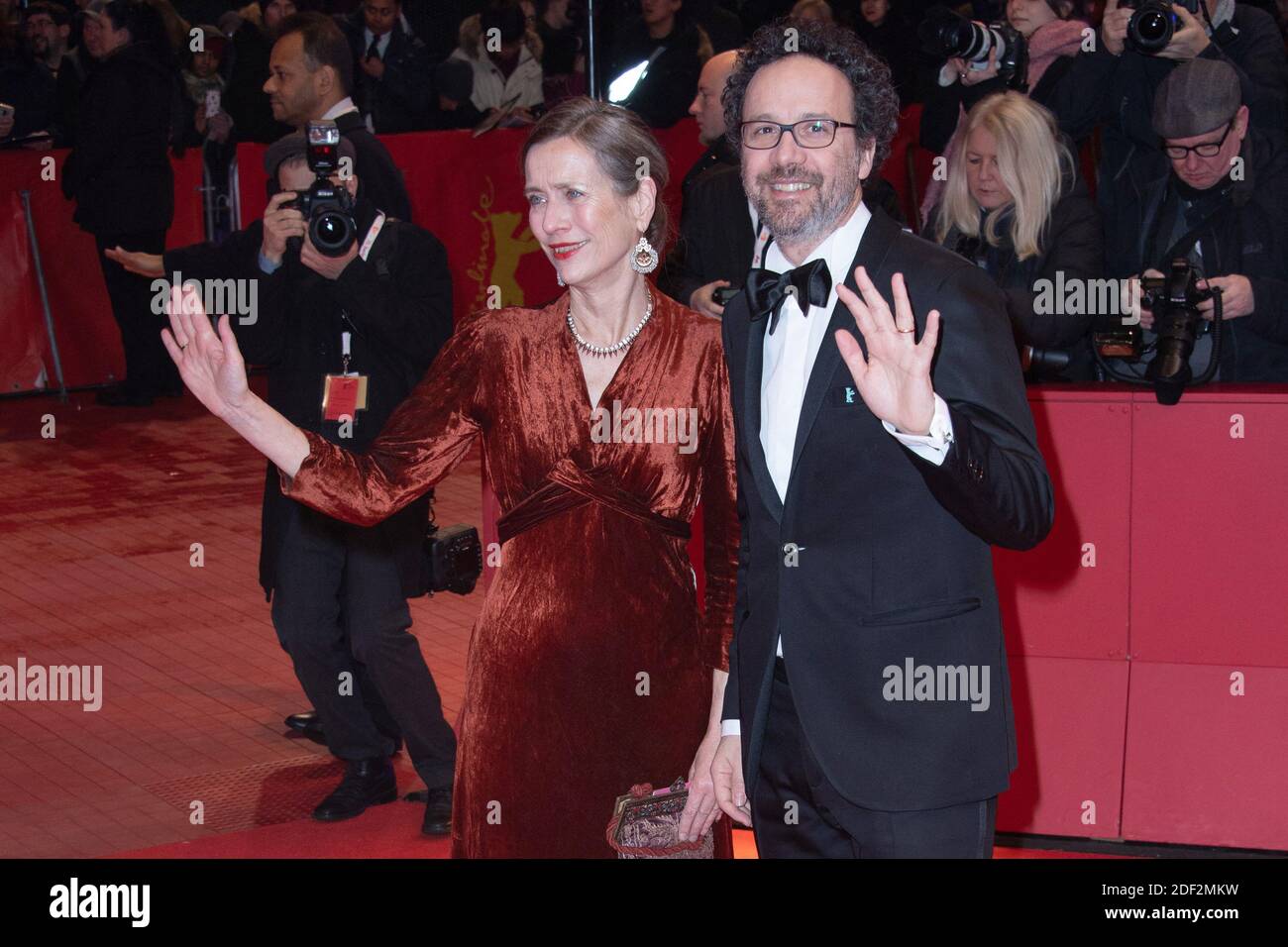 Mariette Rissenbeek et Carlo Chatrian attending the Opening Ceremony of the 70th Berlinale (Berlin International Film Festival) in Berlin, Germany on February 20, 2020. Photo by Aurore Marechal/ABACAPRESS.COM Stock Photo