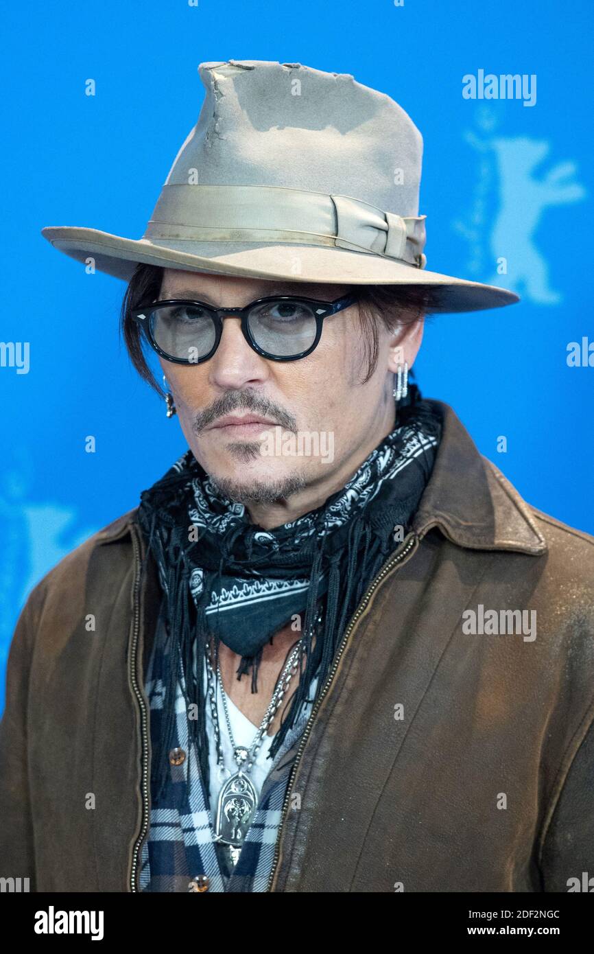 Johnny Depp attending the Minamata Photocall as part of the 70th ...