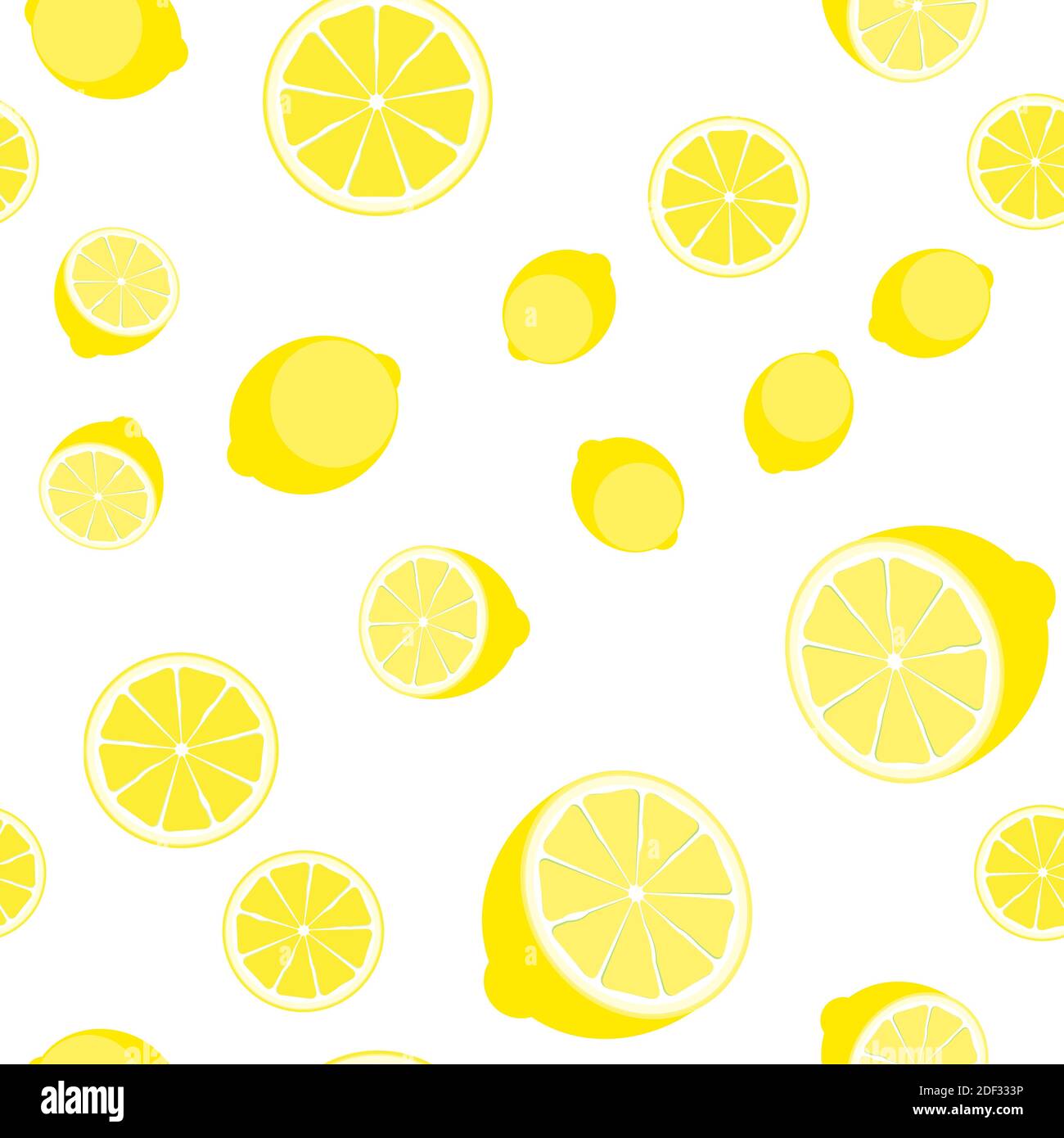 Abstract Lemon Seamless Pattern Background Illustration Stock Photo - Alamy