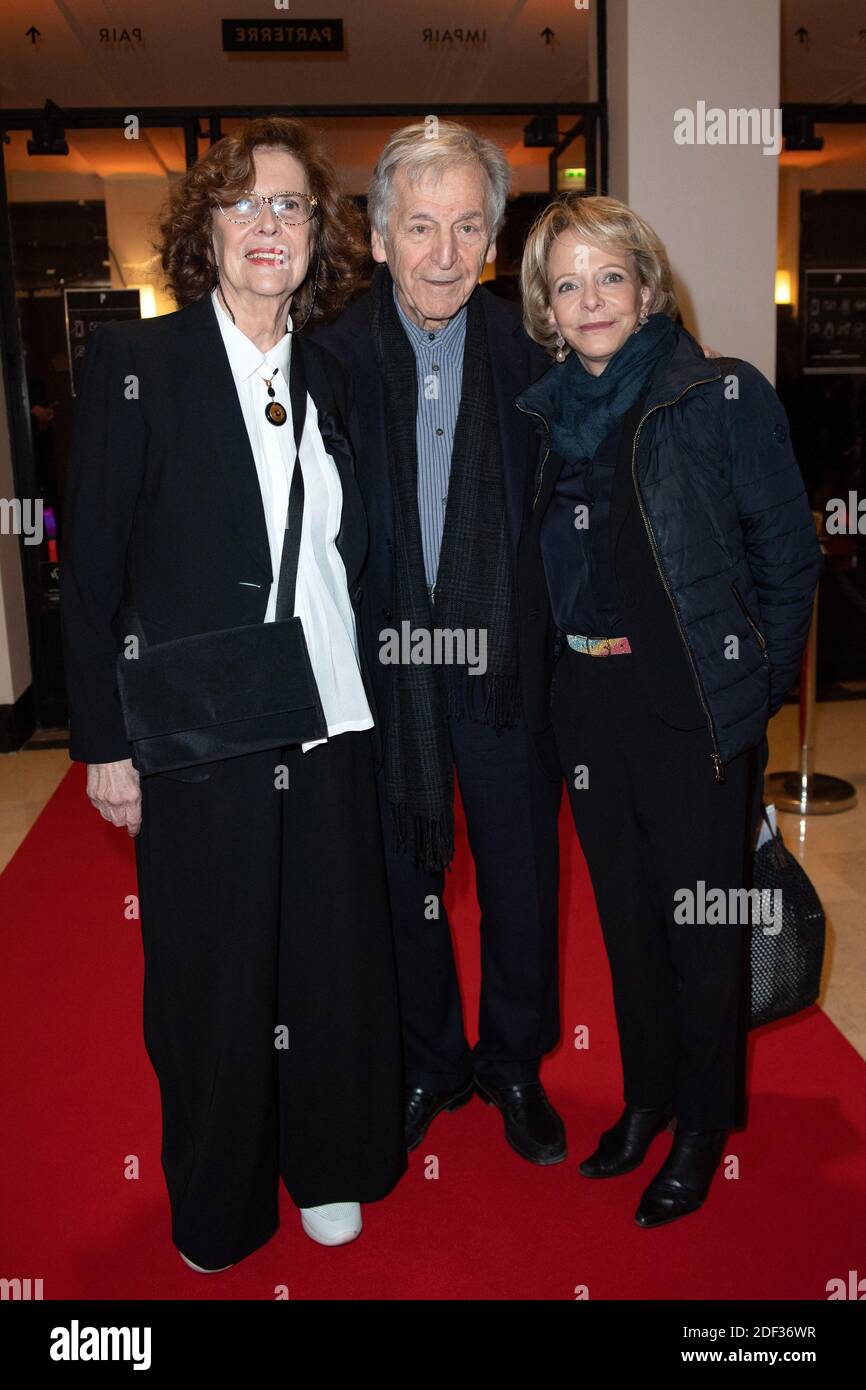 Costa Gavras and his wife Michele Ray Gavras with Frederique