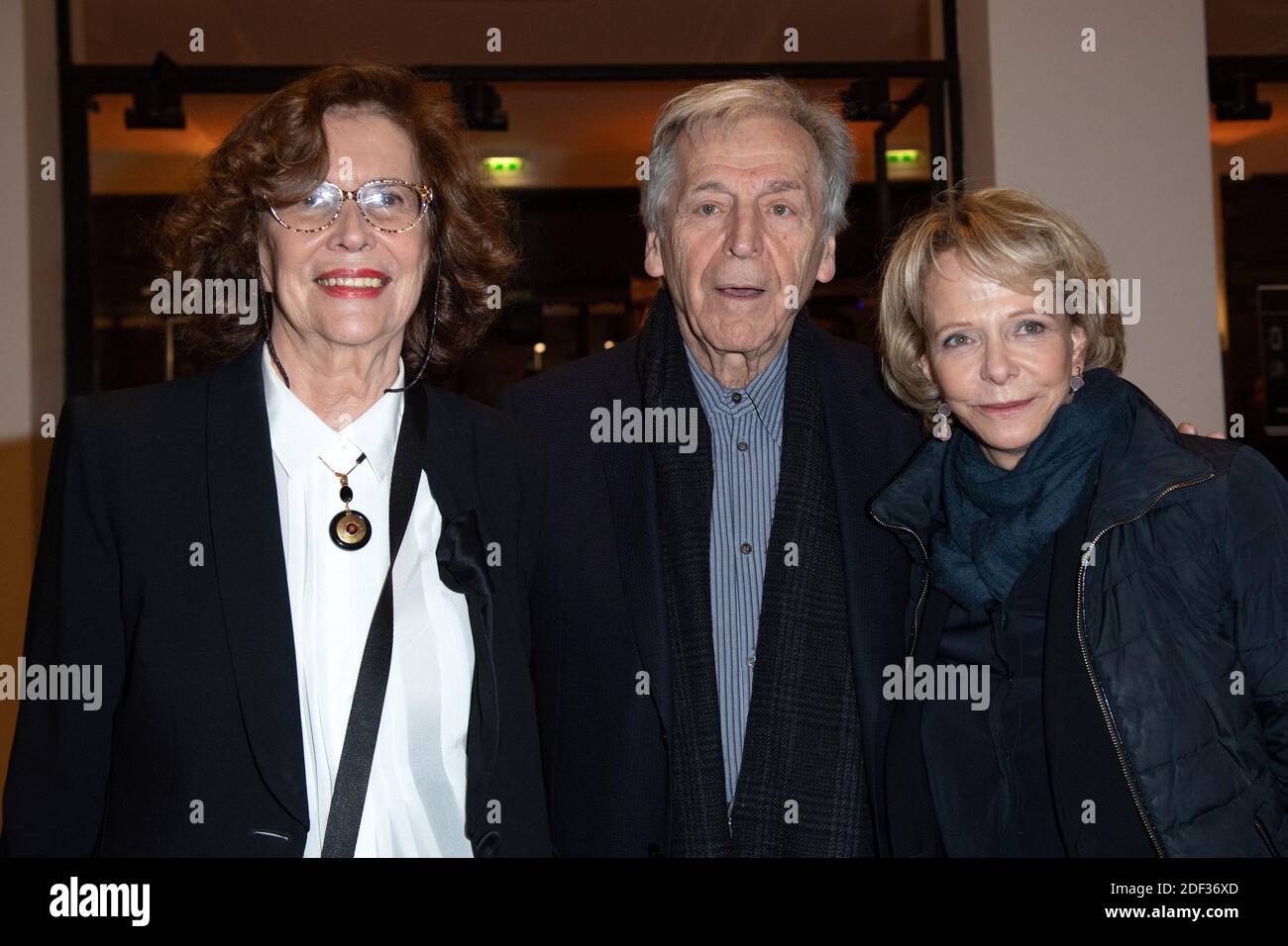 Costa Gavras and his wife Michele RayGavras with Frederique Bredin