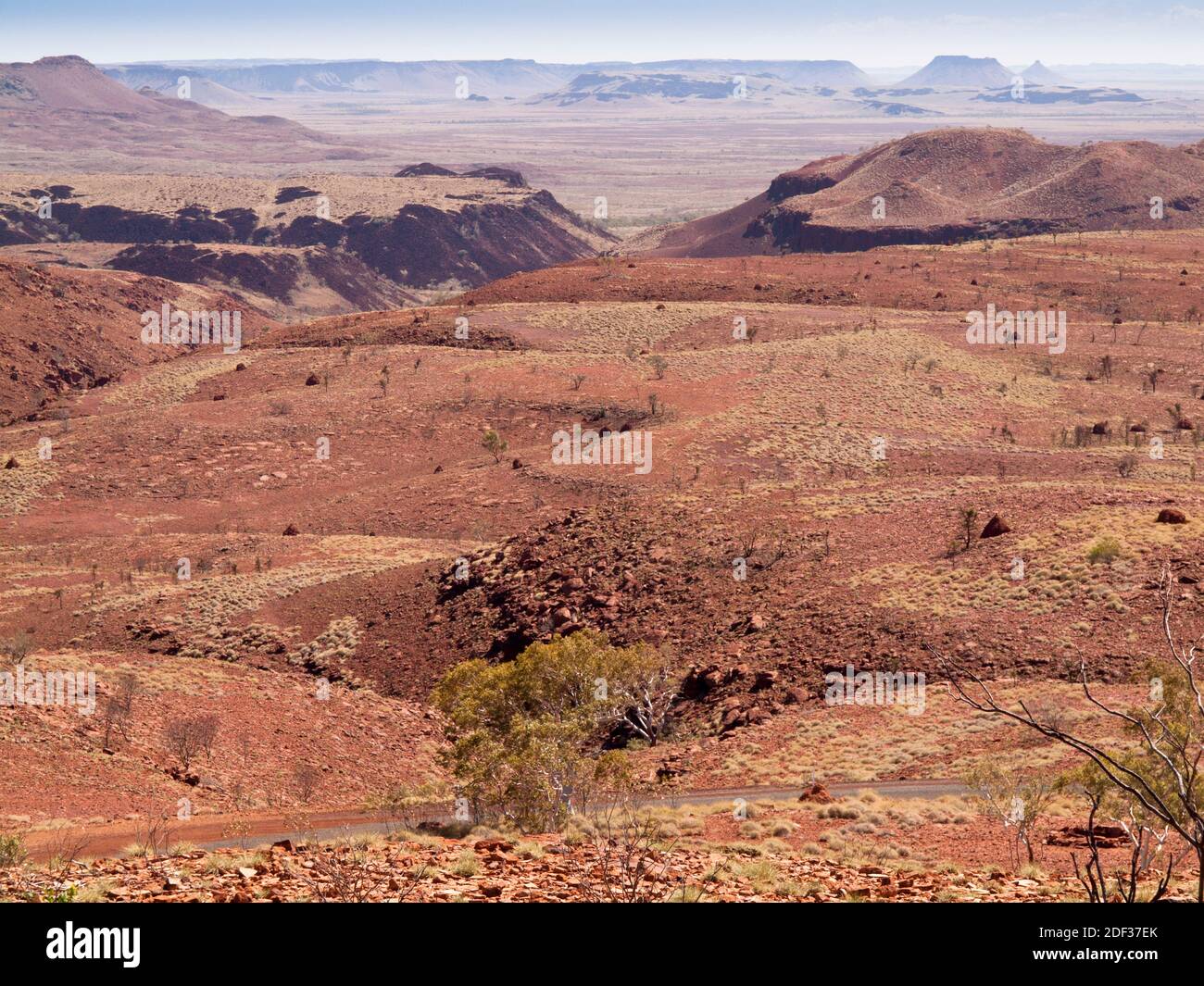 Mt Herbert (367m) is the highest point in the Chichester Range, Western