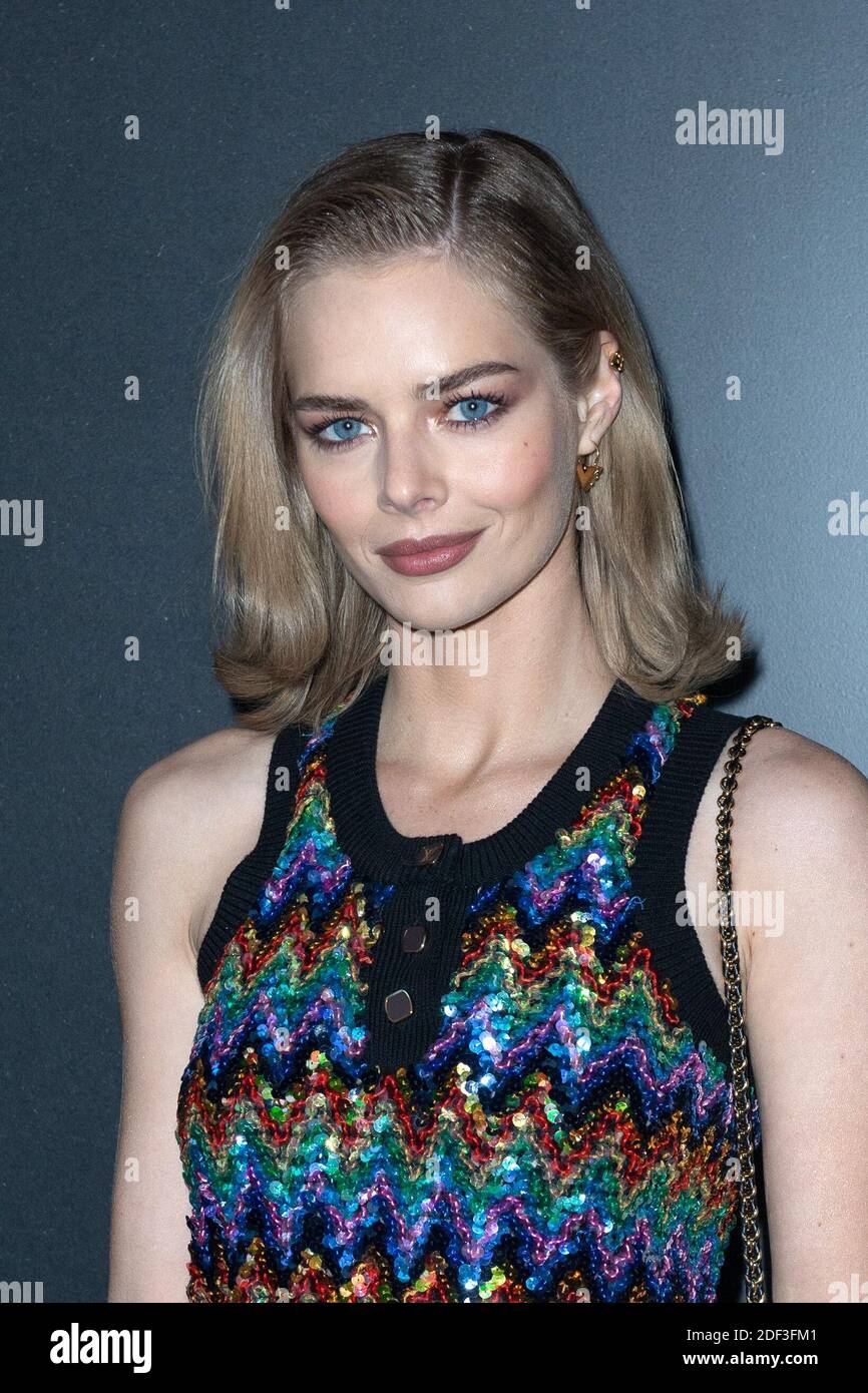 Samara Weaving attending the Louis Vuitton show as part of the Paris