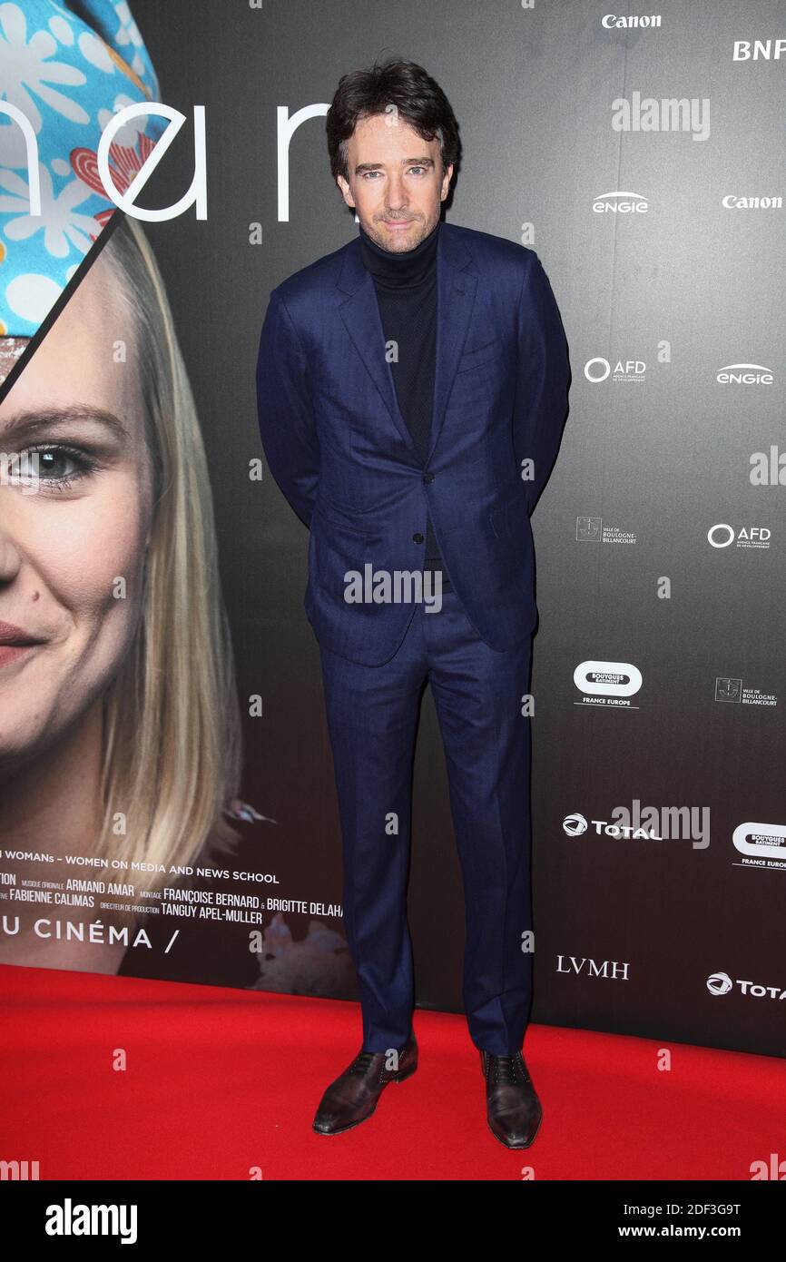 Antoine Arnault attending Woman premiere held at UGC Normandie in Paris