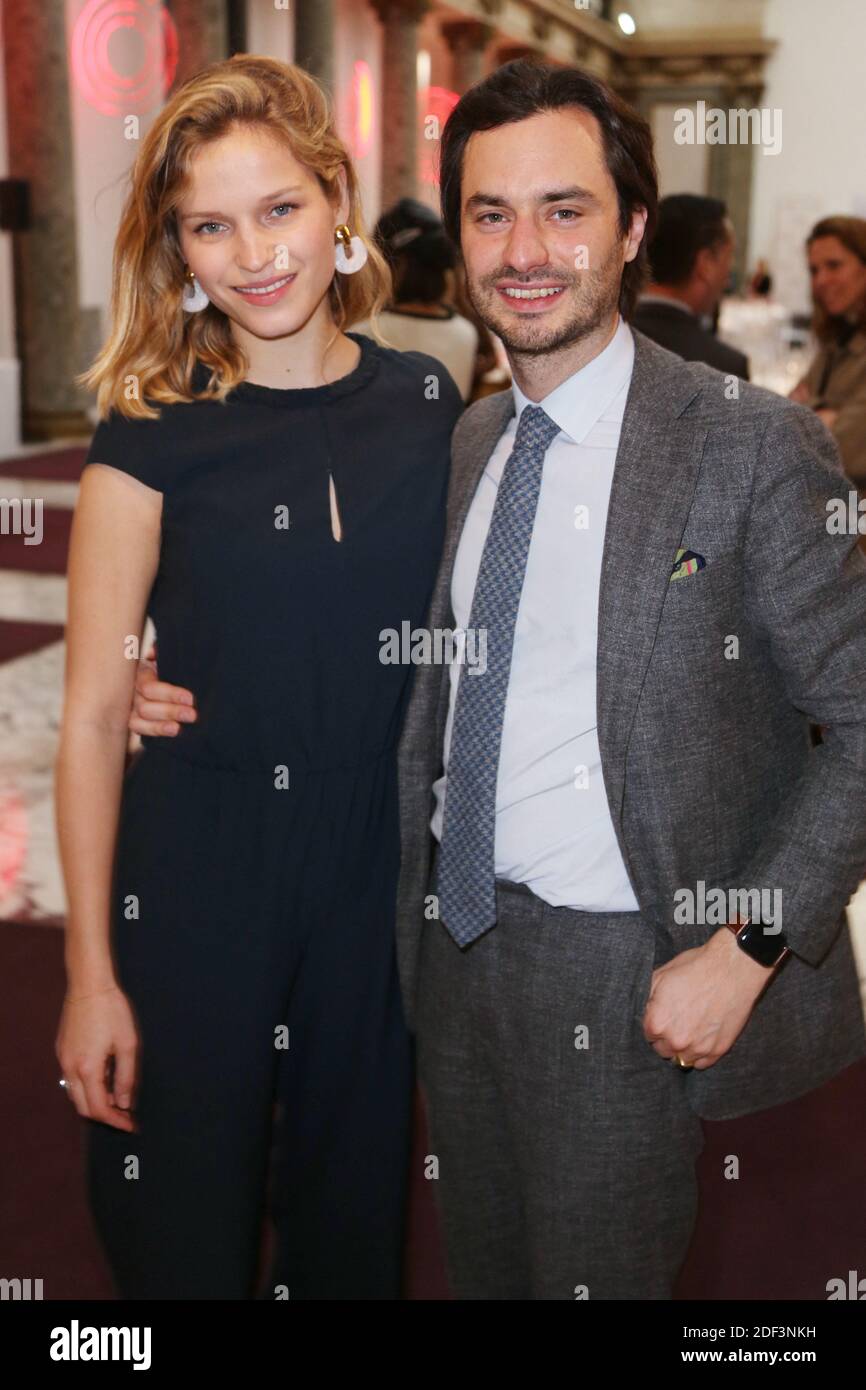 Margaux Chatelier and her boyfriend Marcy de Soultrait during the ...