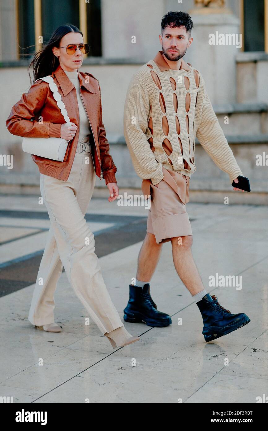 Street style, Takashi Murakami arriving at Off White Spring-Summer 2019  menswear show held at Palais de Chaillot, in Paris, France, on June 20th,  2018. Photo by Marie-Paola Bertrand-Hillion/ABACAPRESS.COM Stock Photo -  Alamy