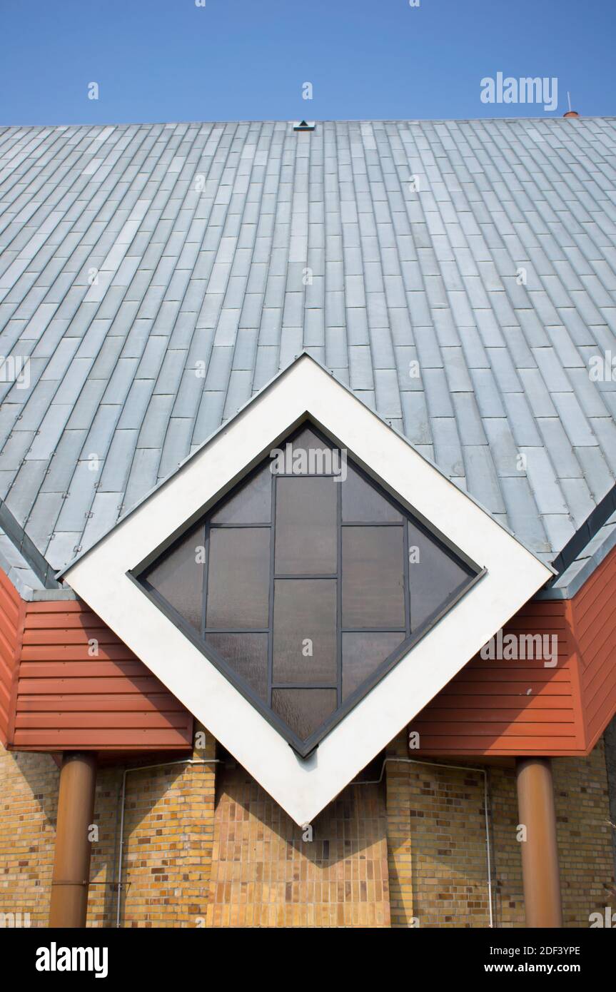 A vertical shot of a modern built building at daytime Stock Photo - Alamy