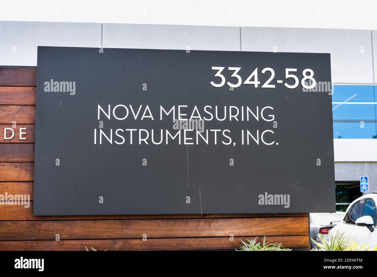 Sep 17, 2020 Fremont / CA / USA - Nova sign at their headquarters in  Silicon Valley; Nova Measuring Instruments Ltd manufactures metrology  devices use Stock Photo - Alamy