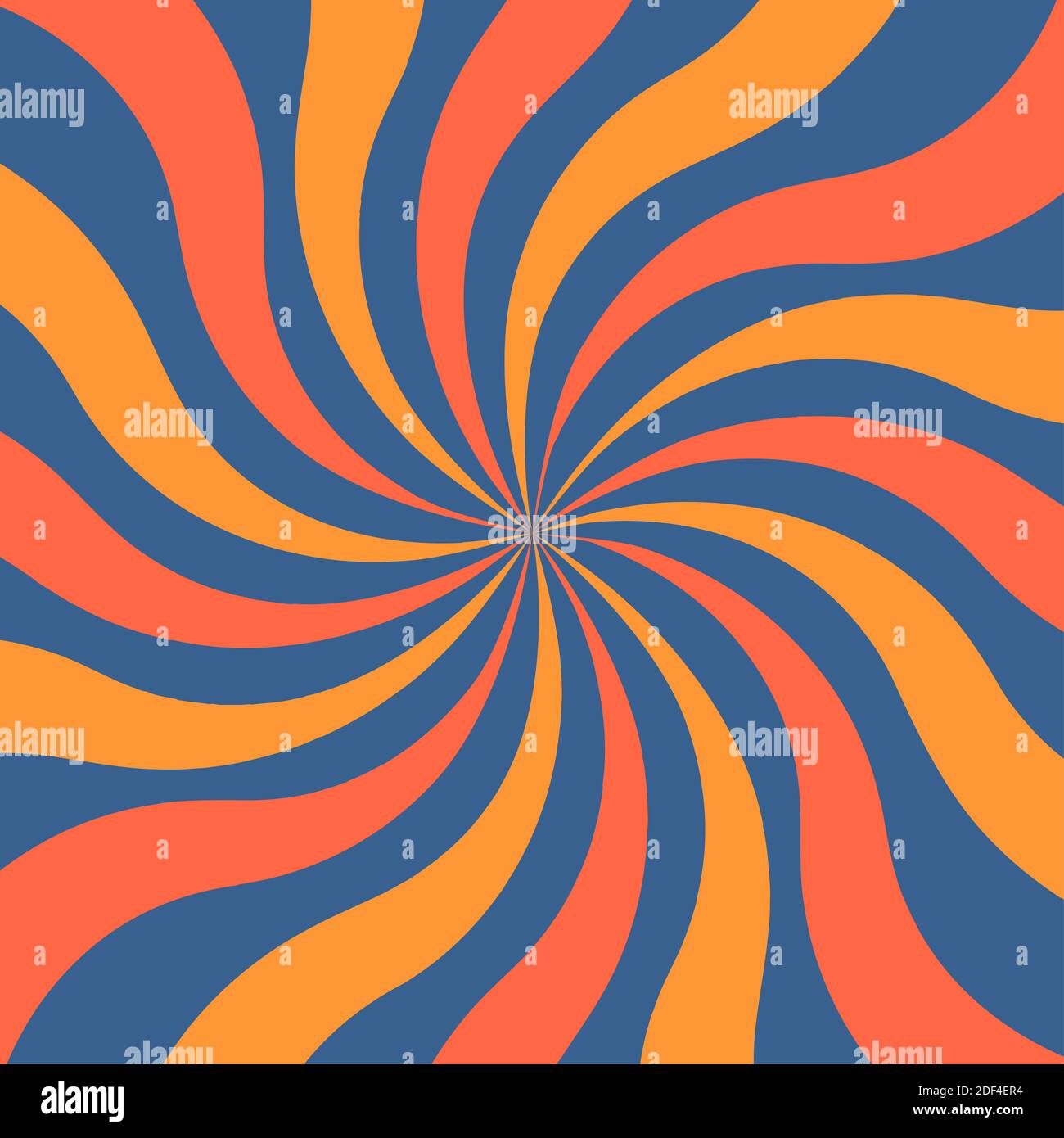 Orange abstract hypnotic spiral hi-res stock photography and images - Alamy