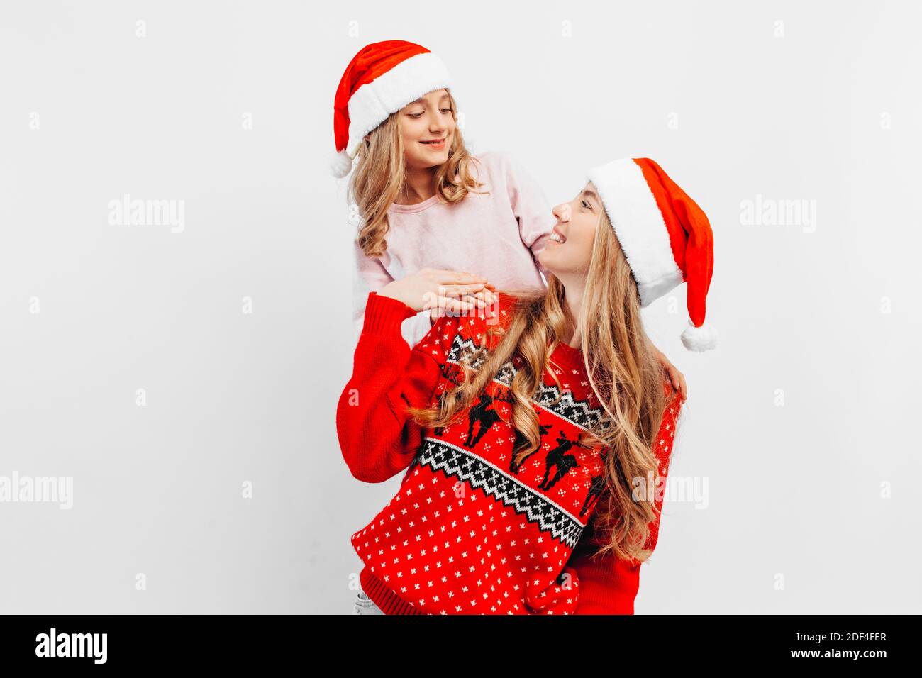 Mother daughter top christmas sweaters