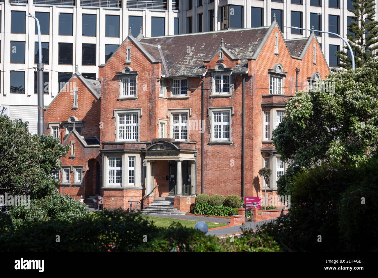 Alexander Turnbull Library, Wellington, North Island, New Zealand Stock Photo