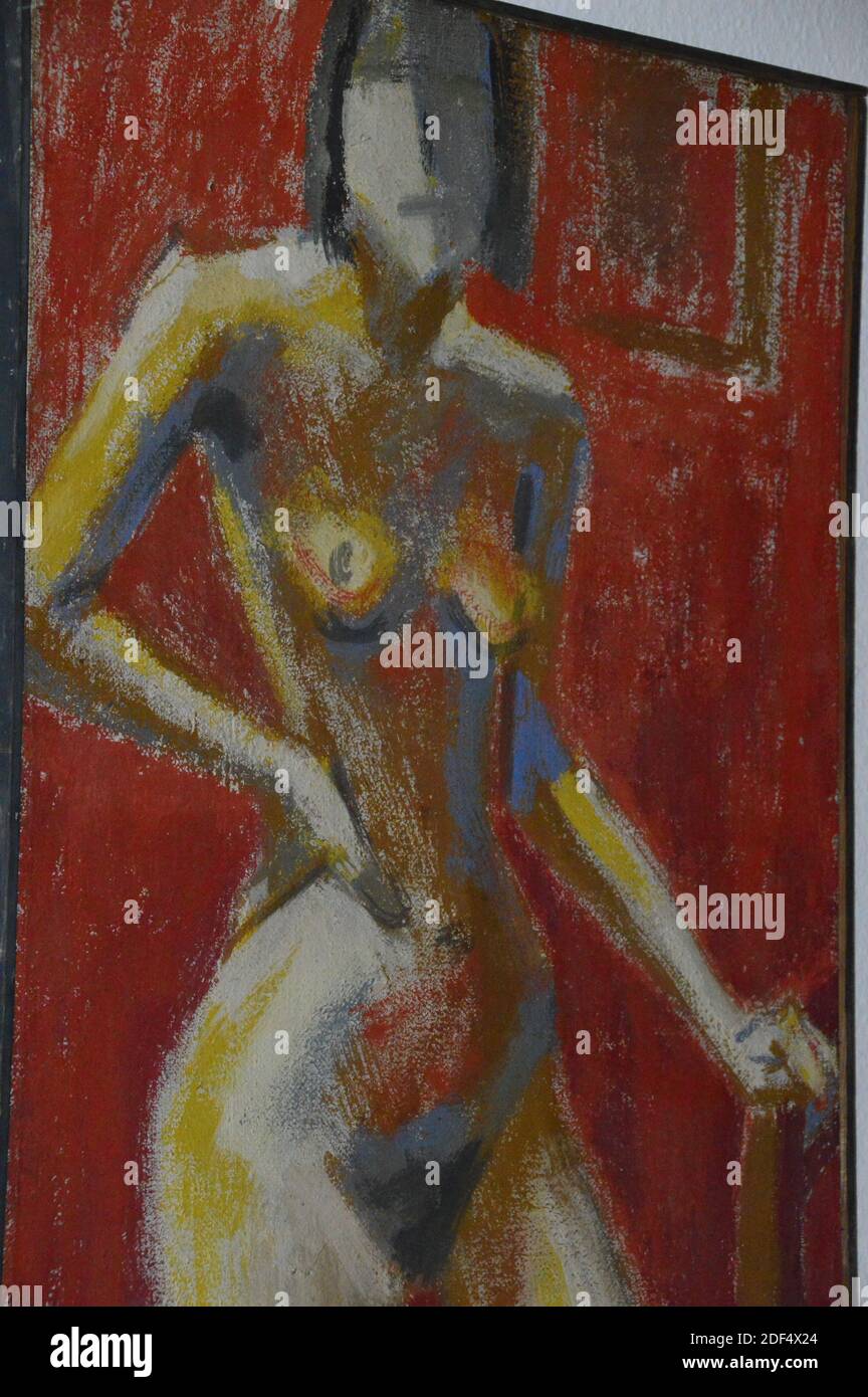 Willy Schmidt (Maler) (1895�C1959), deutscher Maler des Expressionismus G?rlitz , AKT,  Otto M��ller Sch��ler Stock Photo