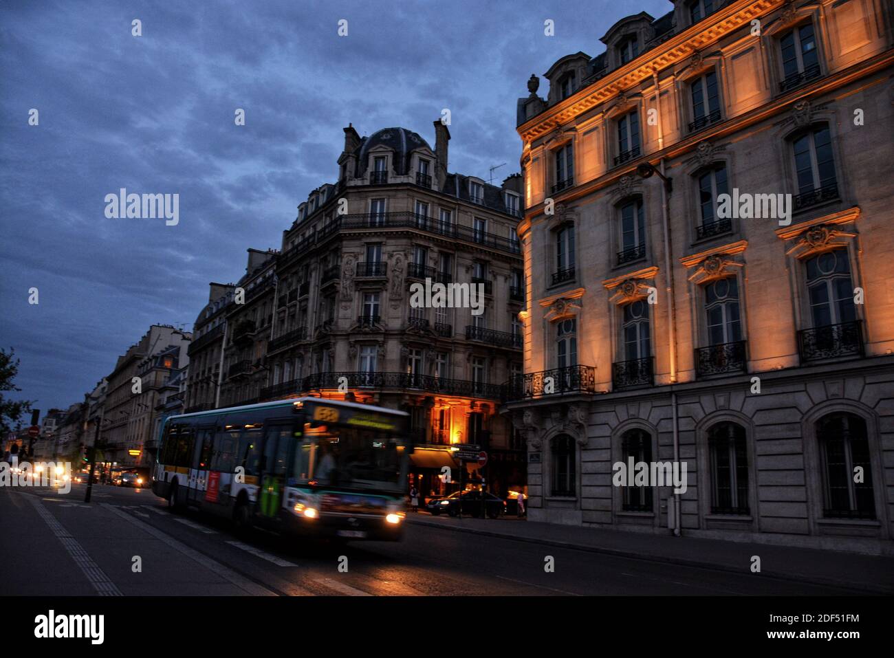 PARIS, FRANCE - Aug 22, 2018: Captured moment in the street. PARIS Stock Photo