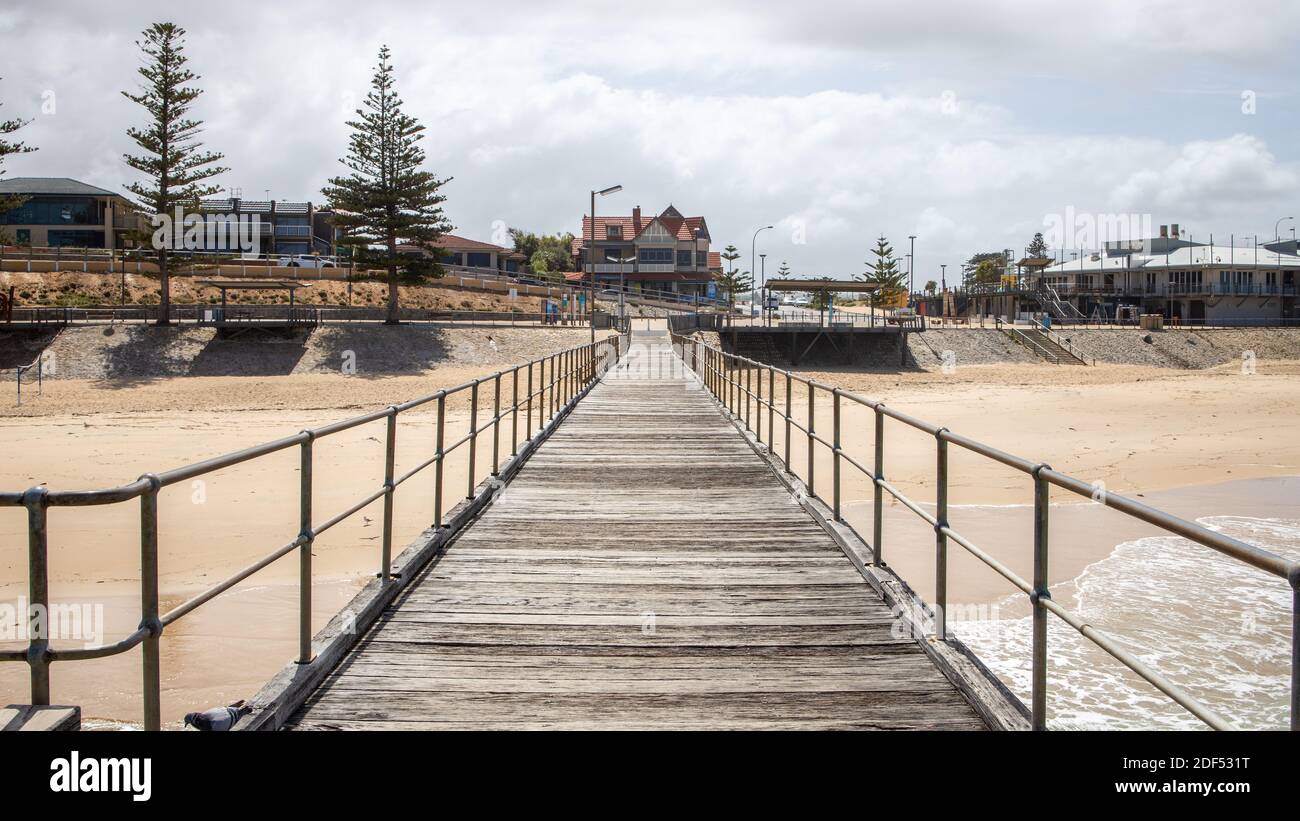 Port noarlunga beach from the sea hires stock photography and images