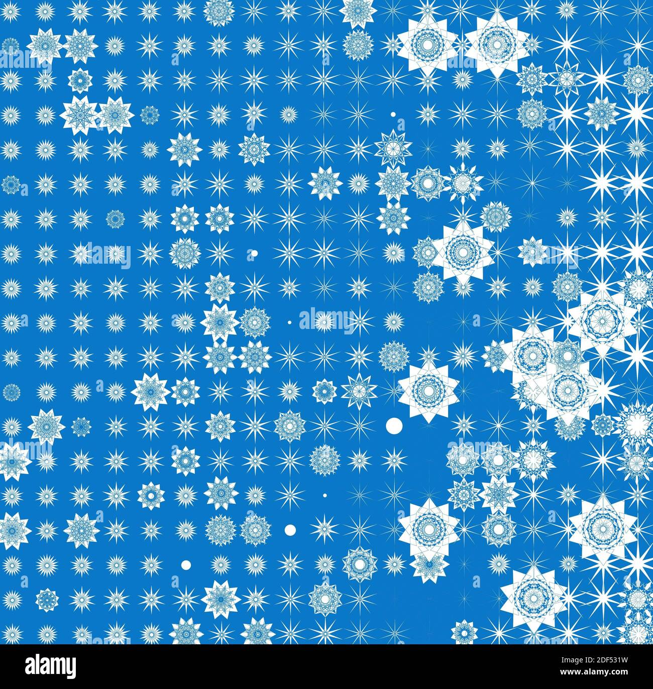 christmas background with snowflakes Stock Photo - Alamy