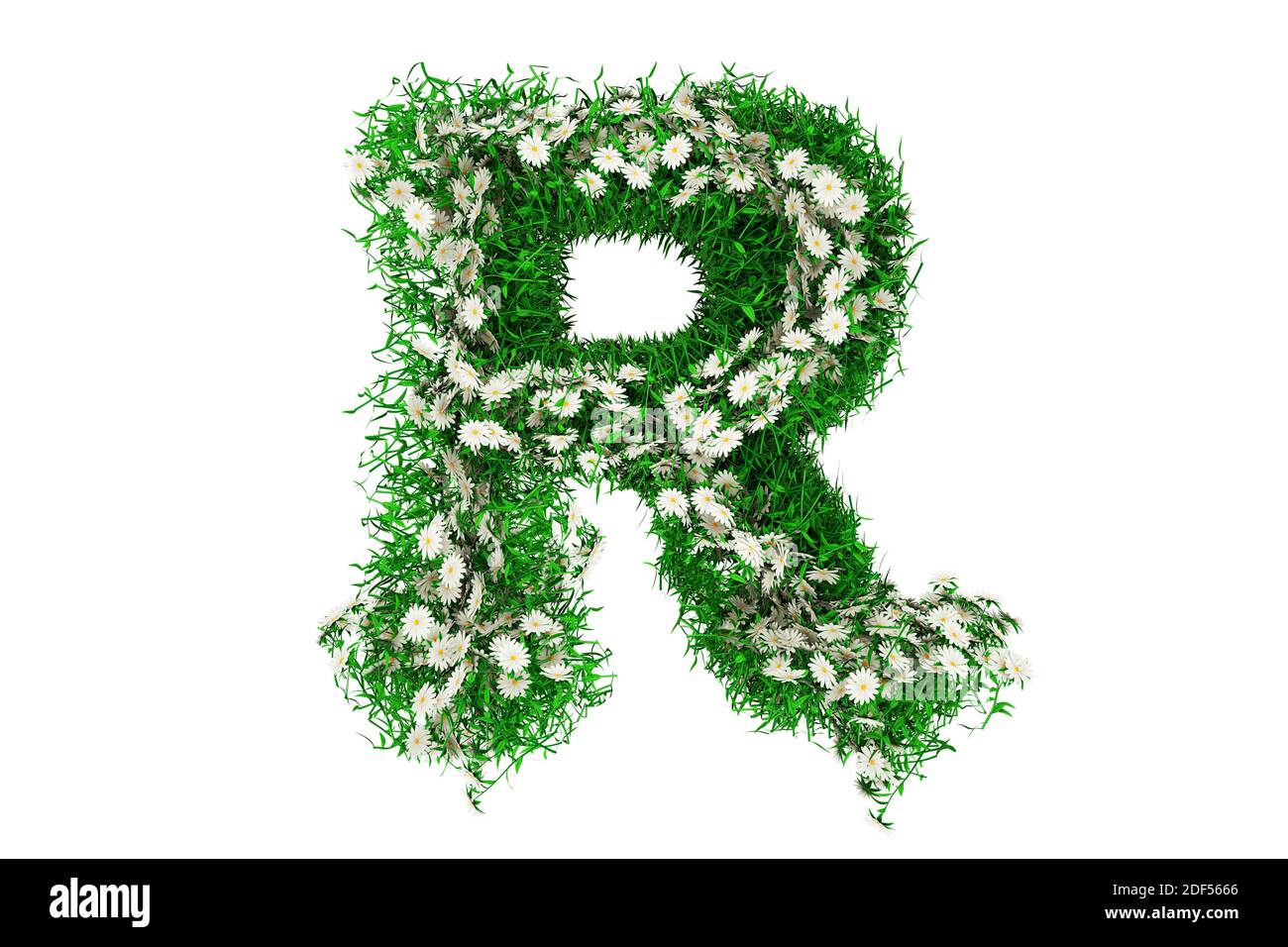 GRANTS - Fresh Grass Letters With Flowers And Dandelions - 3D Rendered  Royalty Free Stock Image. Can Be Used For Online Banner Ads And Direct  Mailers. Stock Photo, Picture and Royalty Free