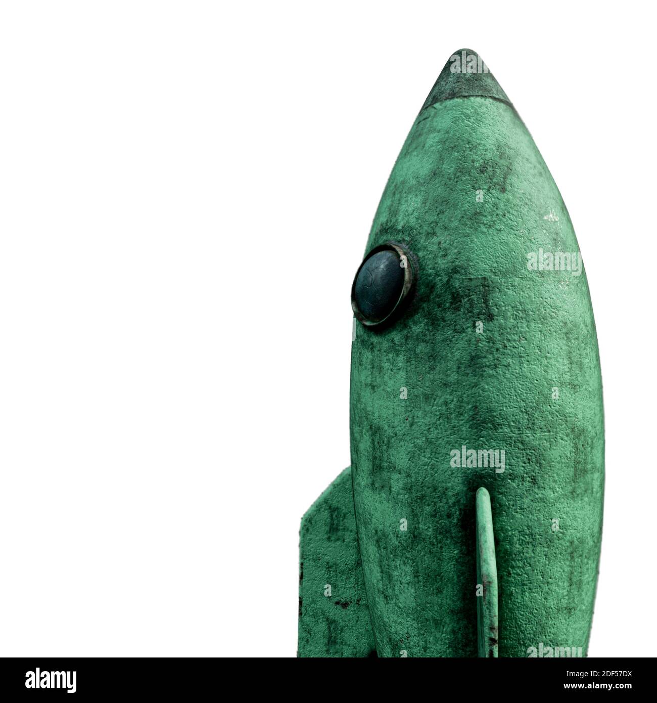space rocket isolated on white background 3d illustration Stock Photo ...