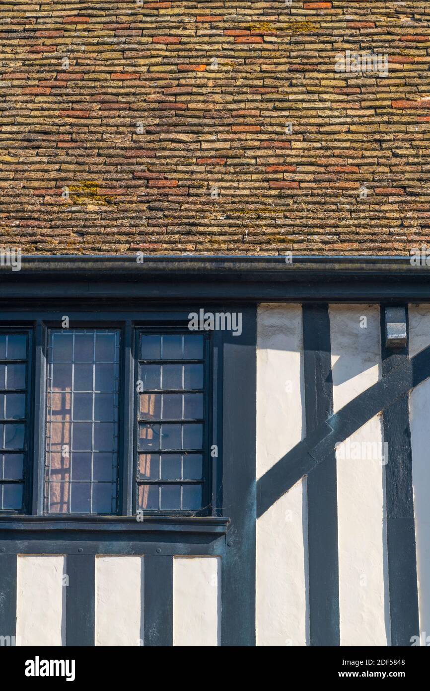 UK, England, Cambridgeshire, Ely, Oliver Cromwell's House Stock Photo