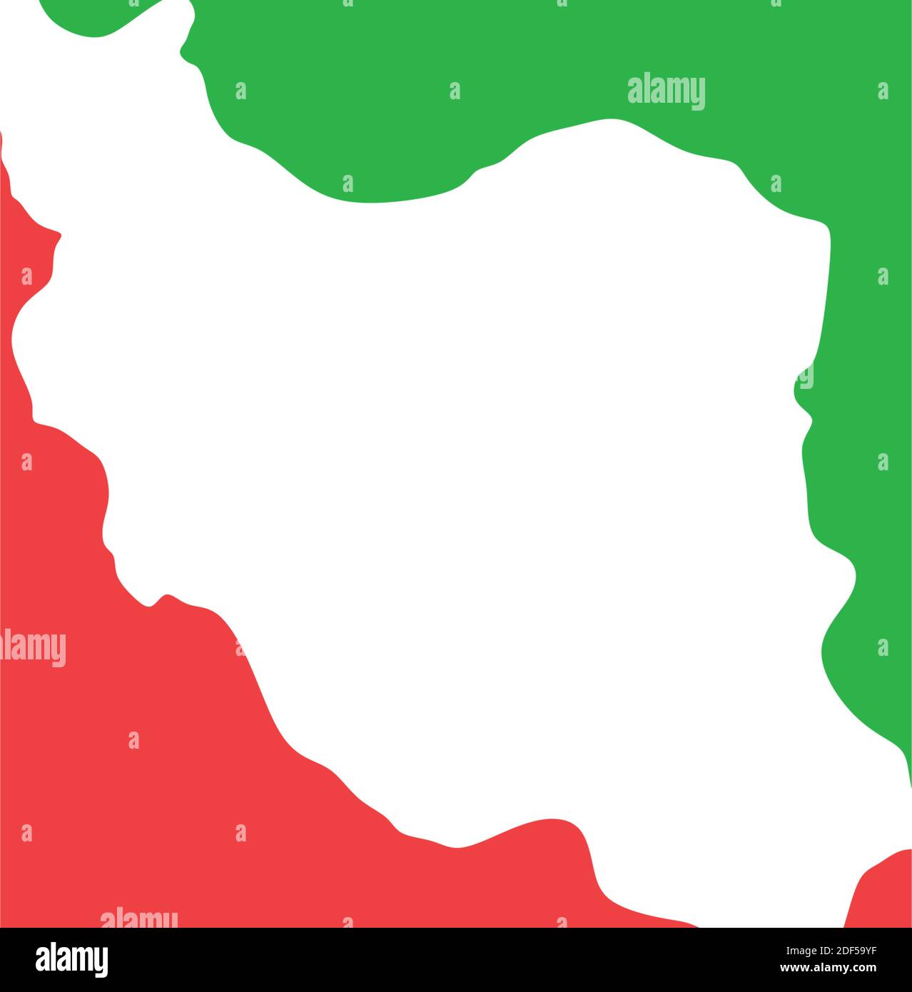 Iran map logo icon vector symbol stock vector image art alamy