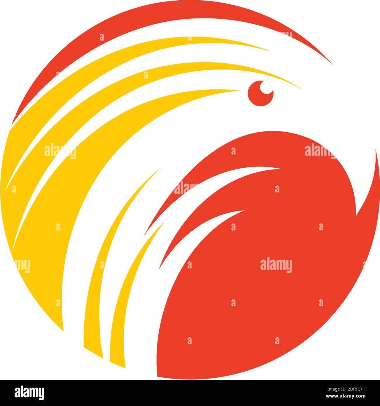 firebird phoenix vector logo icon symbol sign Stock Vector Image & Art ...