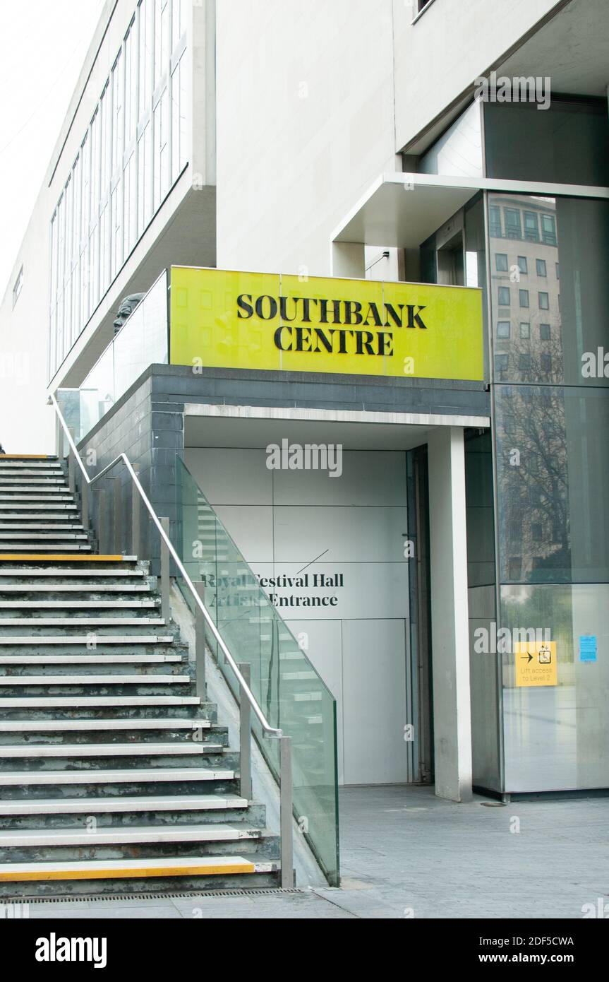 steps at Southbank centre London Stock Photo