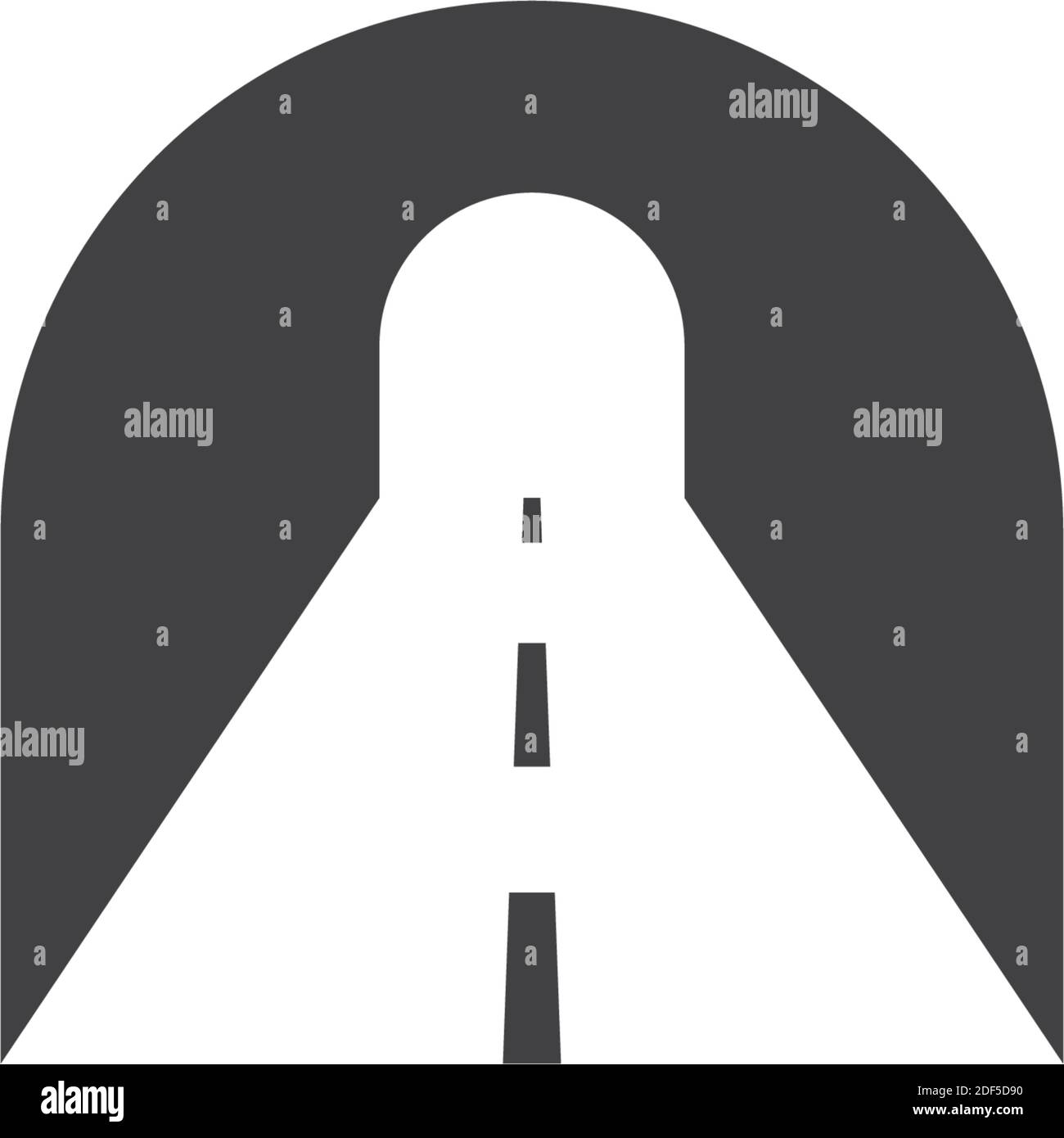 Tunnel entrance Stock Vector Images Alamy