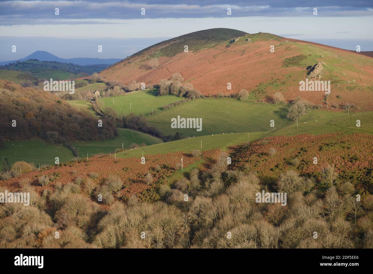 Hope bowdler hill shropshire hills hires stock photography and images