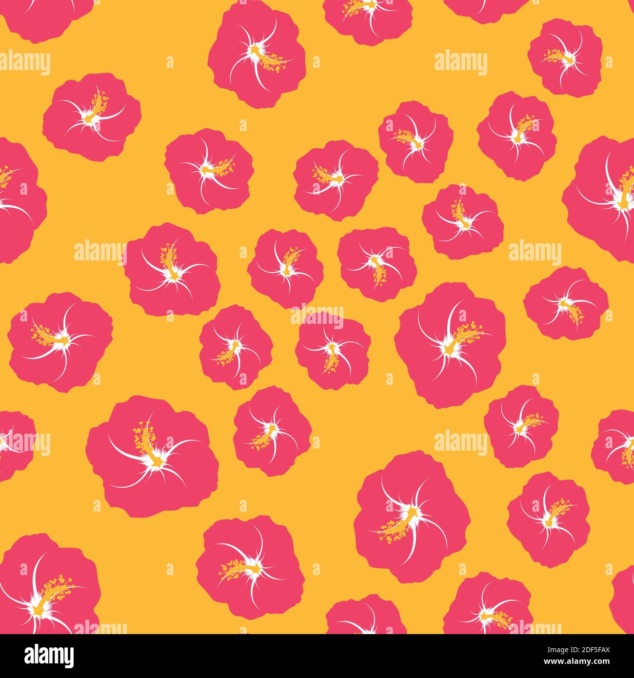 Flower Seamless Pattern Background. Illustration Stock Photo - Alamy