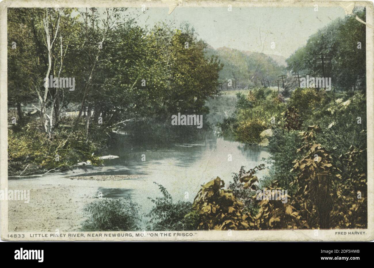 Little Piney River, on the Frisco, Newburgh, Mo., still image