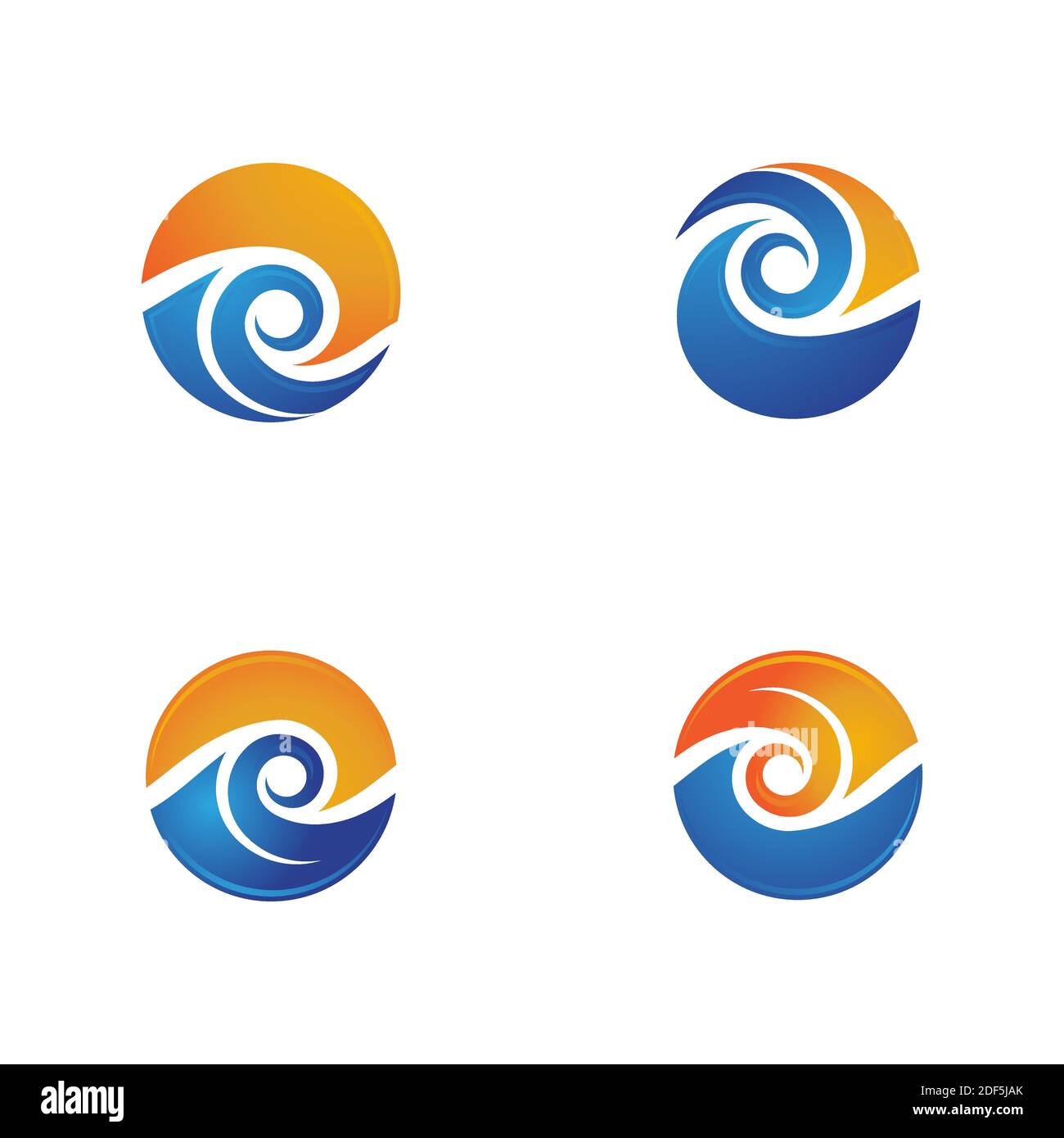 Water wave icon vector illustration design template Stock Vector Image ...