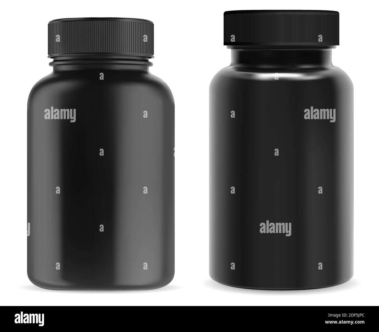 Download Black Supplement Bottle Plastic Pill Jar Mockup 3d Vector Vitamin Packaging Isolated Medical Capsule Container Glossy Template On White Background Stock Vector Image Art Alamy