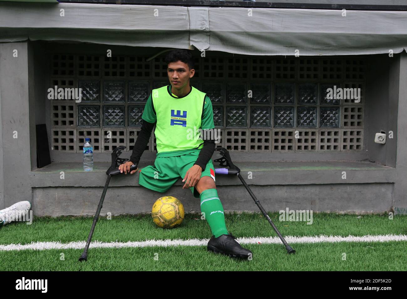 Jakarta, Jakarta, Indonesia. 3rd Dec, 2020. The Garuda Indonesia Amputee Football (INAF) Team