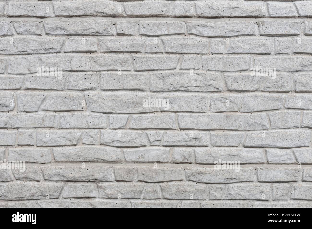 White brick wall. Architecture texture, natural brick structure Stock Photo