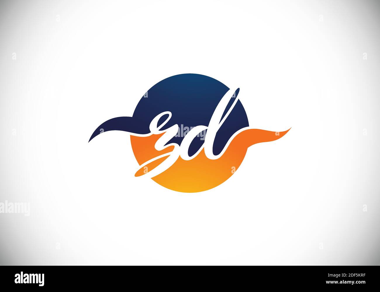Initial Monogram Letter Z D Logo Design Vector Template Stock Vector ...