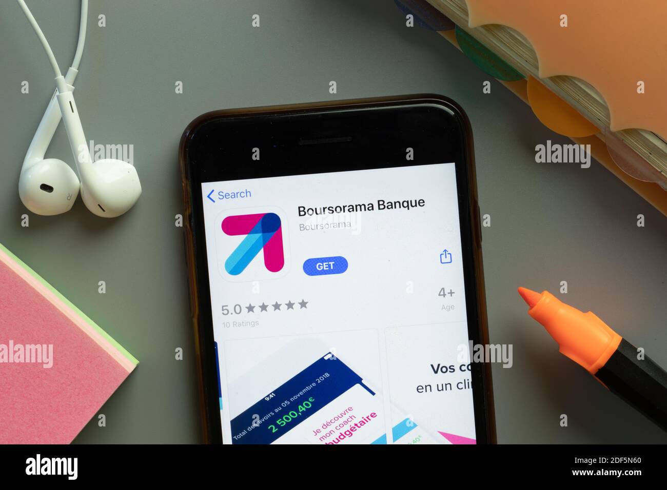 Boursorama banque hires stock photography and images Alamy