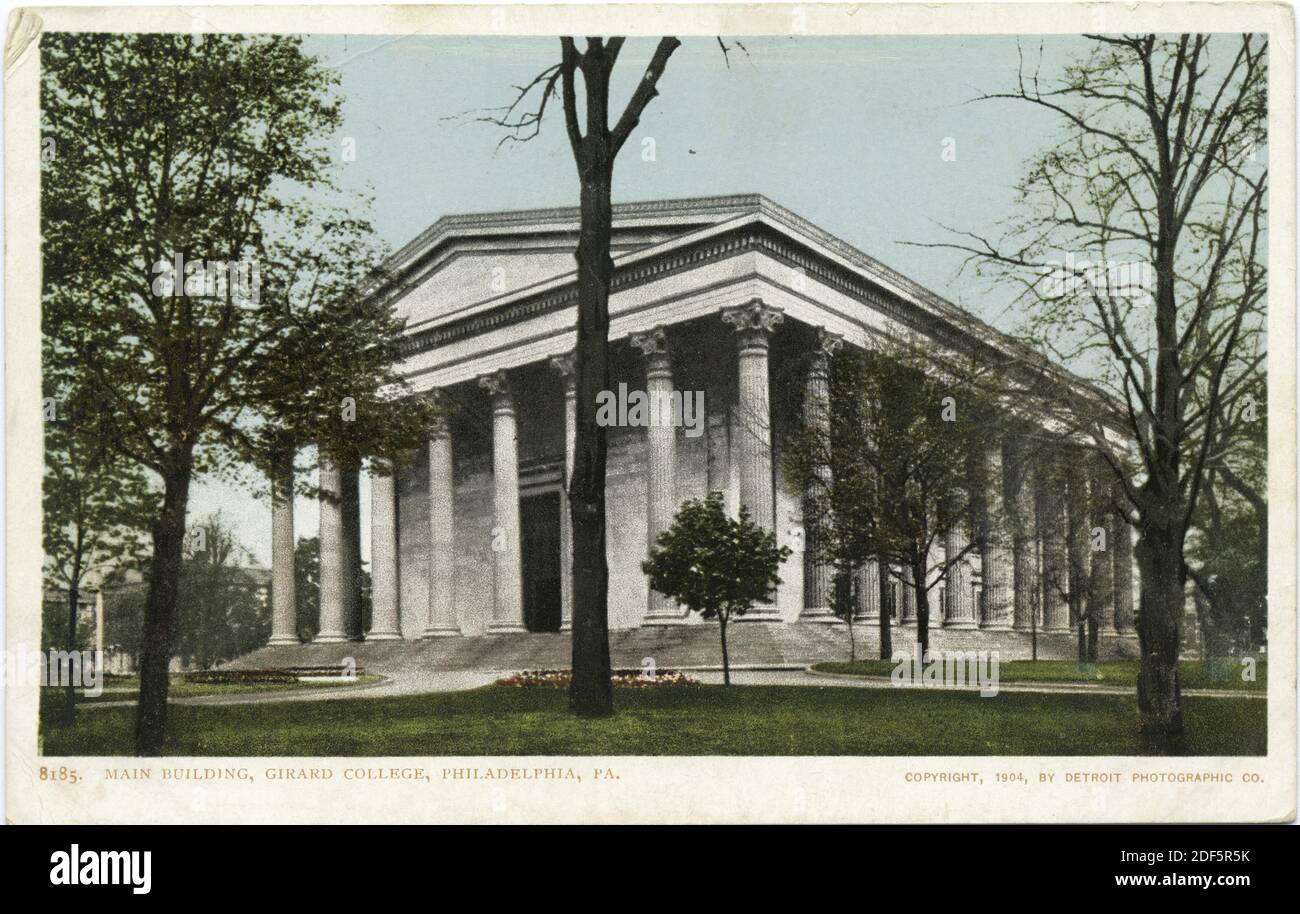 Girard College, Main Building, Philadelphia, Pa., still image