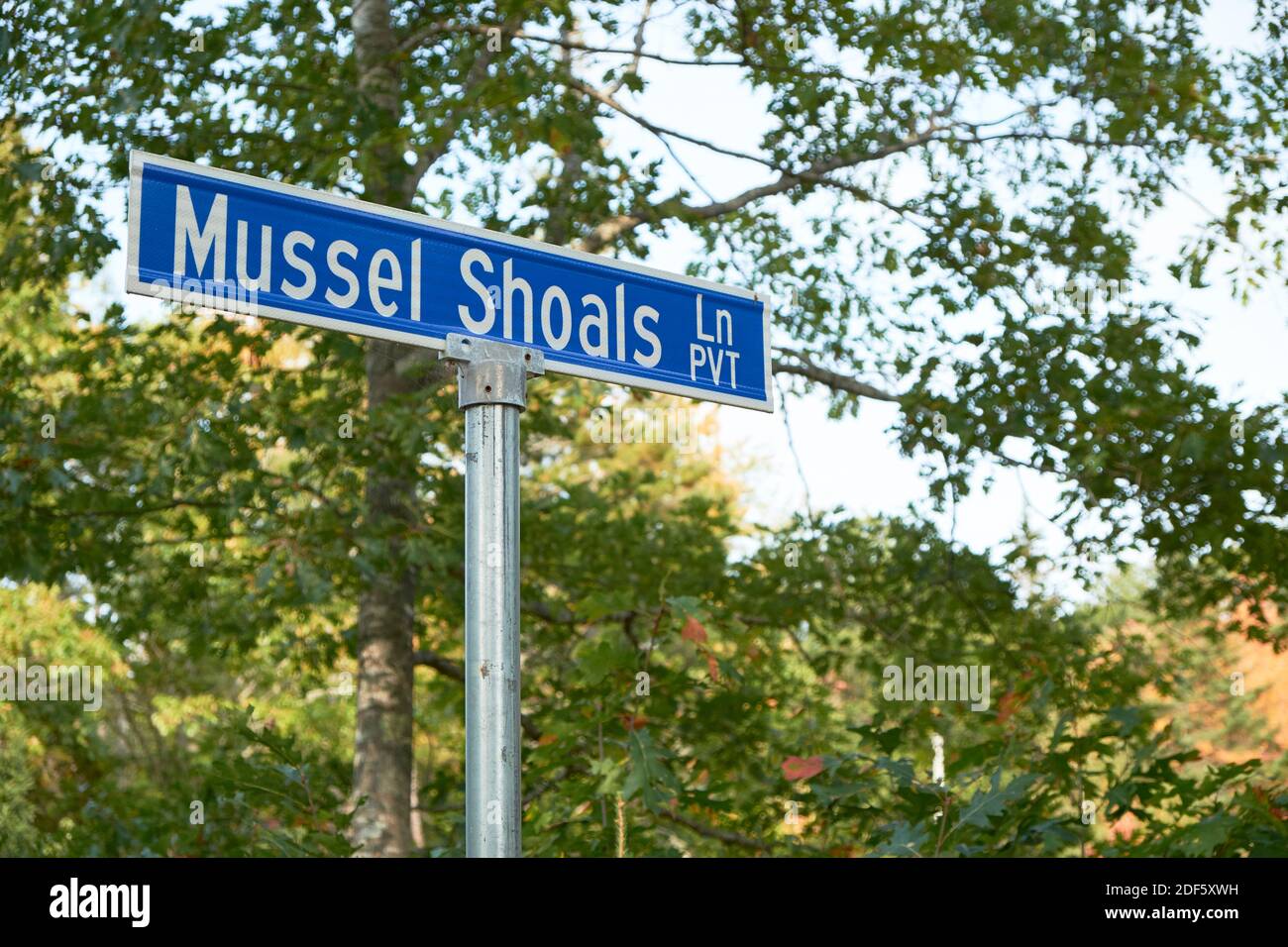 Street name sign alabama hi-res stock photography and images - Alamy