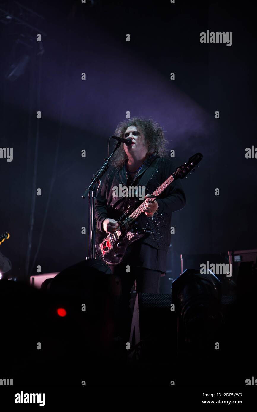 Robert Smith of The Cure at The Voodoo Experience Stock Photo