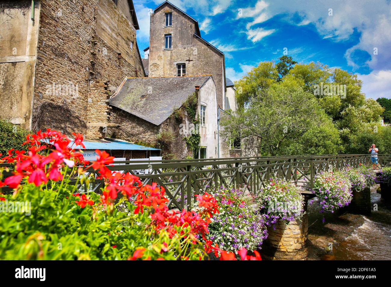 Pont Aven, Finistere, Brittany, Bretagne, France Stock Photo Alamy