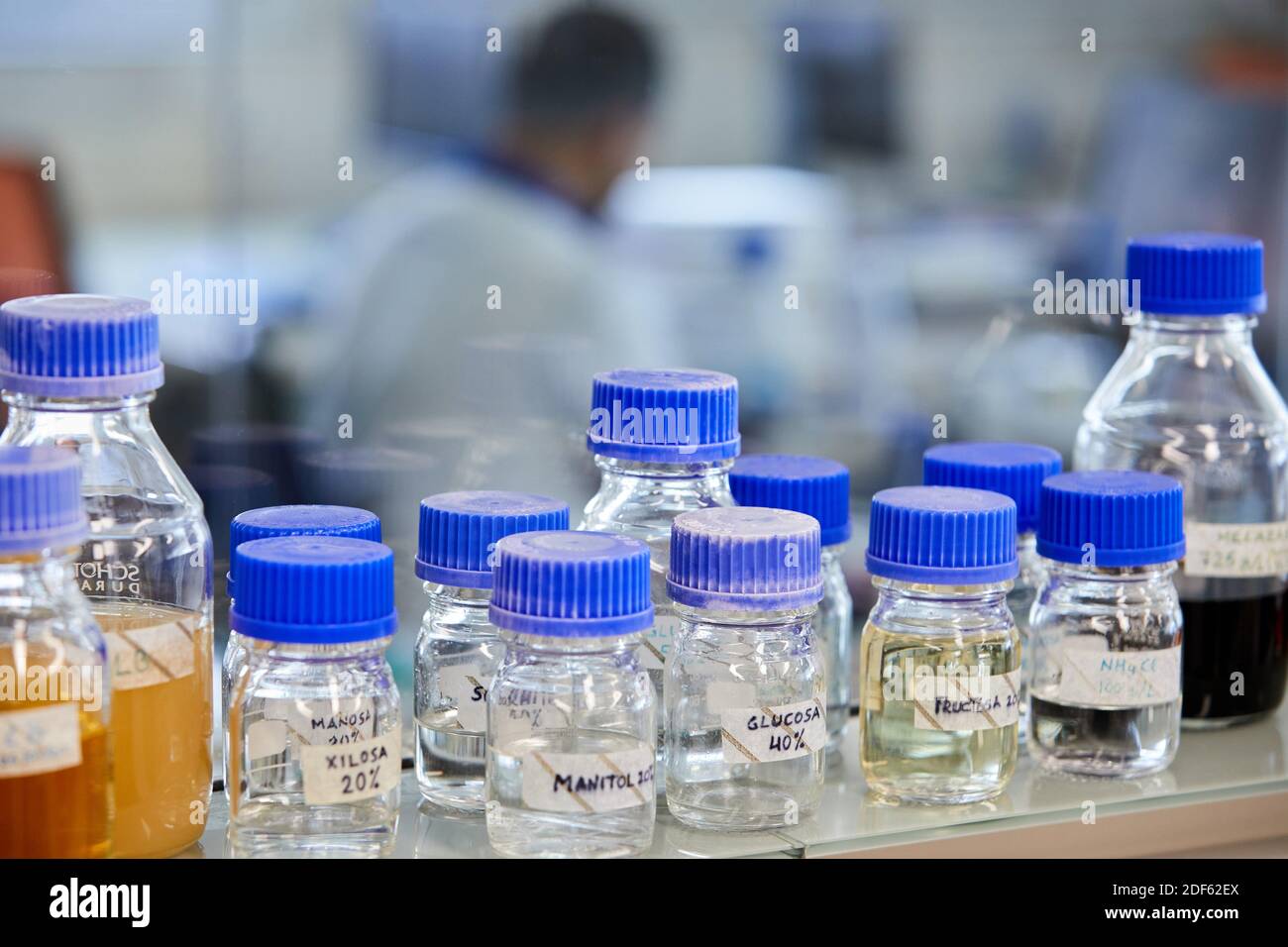 Samples, reagents, Chemical laboratory Stock Photo Alamy