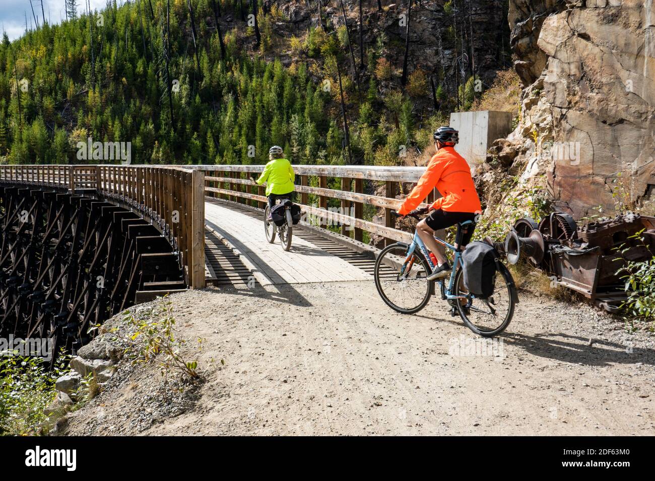 myra canyon bike trail